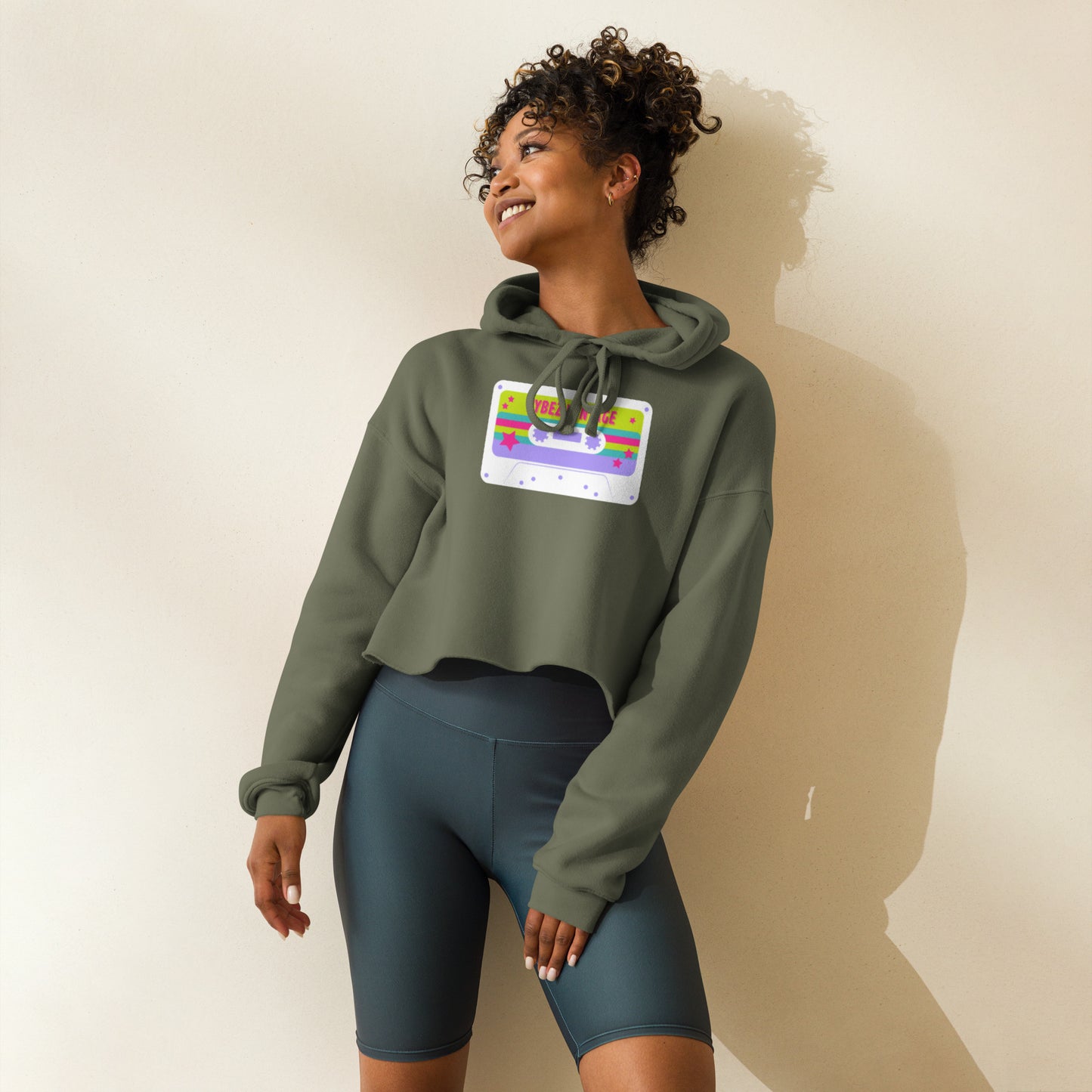 Crop Hoodie Vybez Vyntage